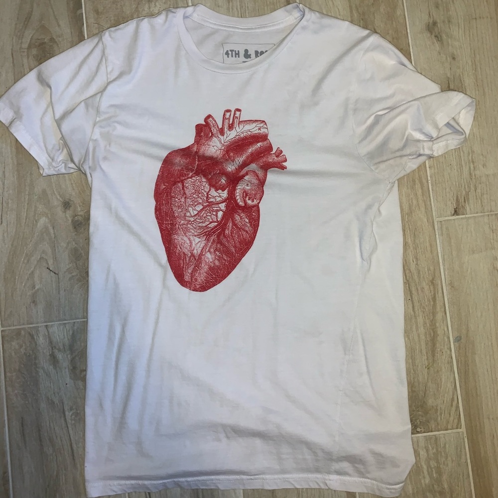 4th and Rose - Heart T-shirt